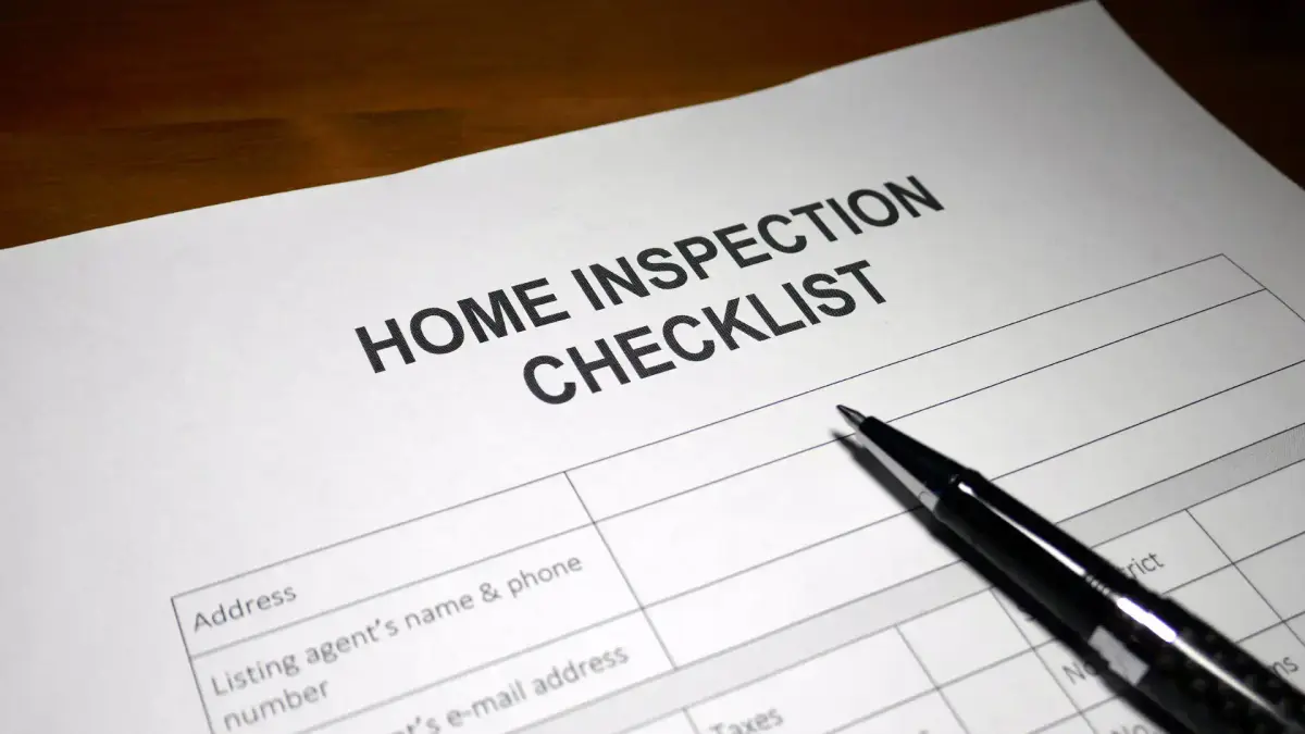 home inspection checklist document